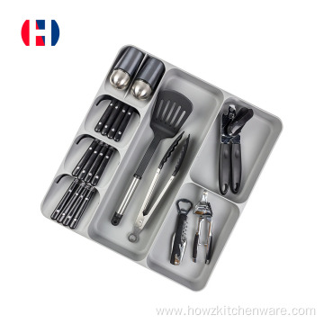 Expandable Drawer Organizer for Cutlery